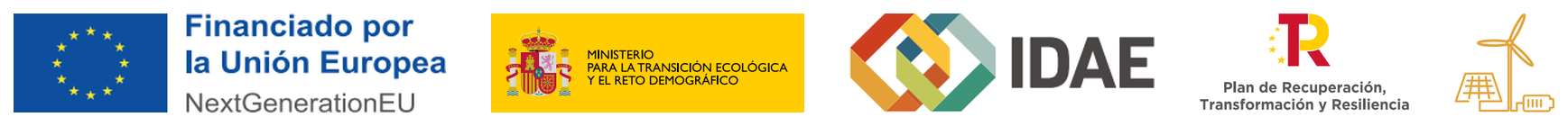 Proyecto financiado por la Unión Europea NextGenerationEU e IDAE